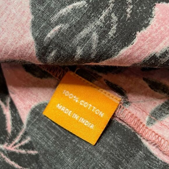 OLIPHANT Ruffle Front Blouse Dusty Rose Size XS - Picture 9 of 10